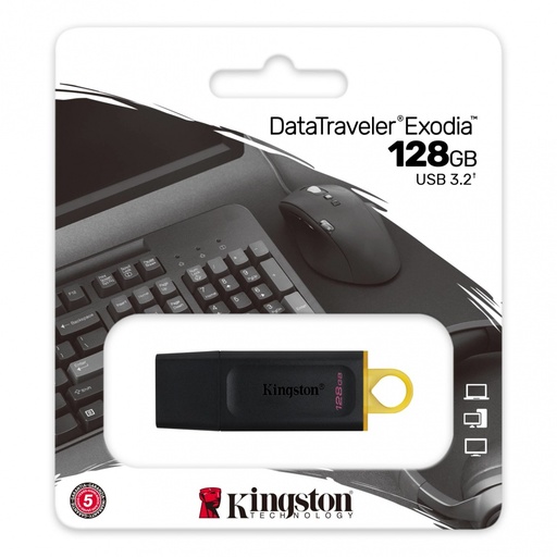 [DTX/128GB] Kingston Memoria USB DataTraveler Exodia 128Gb 3.2 Color